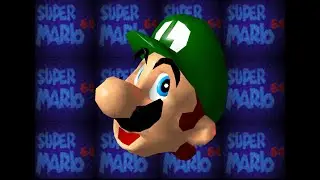 Custom Luigi Super Mario 64 Goddard (Mario Head) Test