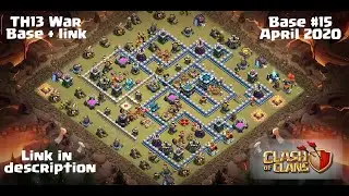 TH13 War Base with link | Clash of clans