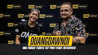 Duangdawnoi open to Islay Erika Bomogao next | ONE Friday Fights 137 | ONE Championship 