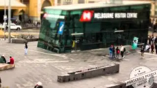 Timelapse Tilt Shift Test Footage