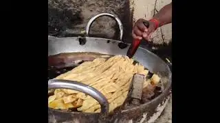 Hard Working Men Making Live Fafda - Indian Street Food | #Shorts