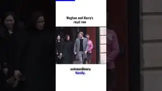 Meghan and harry's royal row #princeharry #trending #princewilliam #viralshort  #ytshort #prince