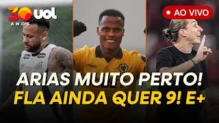 PALMEIRAS FICA POR DETALHES DE ANUNCIAR ARIAS! CHEGA PARA RESOLVER? FLAMENGO SEGUE ON NO MERCADO! E+