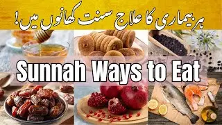 Har Bimari ka ilaaj Sunnaf Foods & Eating Habits se ✨️ #lifewithsasha 