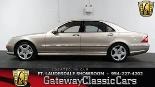 #184 FTL - 2003 Mercedes-Benz S 600 5.5L V12 FI 5-Speed Automatic