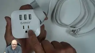 Travel Power Strip with USB Ports