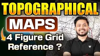 Four Figure Grid Reference | Topographical Maps | ICSE Class 10 | Geography | Shubhanshu Sir