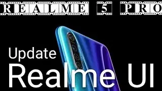 Realme 5 Pro Update Android 10 | Update Manual