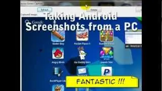 Taking Android Screen Shots with a Windows PC