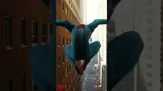 Spider-UK Suit to Noir Suit smooth transitions in Spider-Man PC #shorts #spiderman