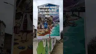 Mural muy bonito junto al r&iacute;o Ebro en Miranda del Ebro #parati #shortsfeed #shorts