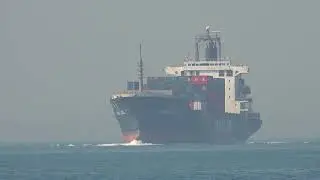 Container Ship《建輝 KANWAY GLOBAL》Crossing the Tsing Ma Bridge in HK 20260115_C0018