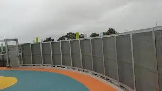 Post and wire System at a new Sydney school