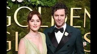 Leighton Meester together with Jared Padalecki in front of the camera