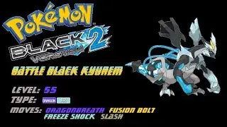 Electrifying Adventures in Pok&eacute;mon Black 2- Sparkling Blue Black Kyurem Battle