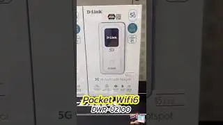 พ็อกเก็ตไวไฟ 5G WiFi6 &ldquo;DLink DWR-U2100 ตัวใหม่ล่าสุด&rdquo; รองรับ 5G SA และ NSA ได้ทุกเครือข่าย เน็ตแรงง