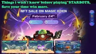 STARBOTS PLAY TO EARN OVERVIEW | BIGPROJECT PLAY TO EARN | MURANG NFT PAANO KA MAKAKABILI | NEW NFT