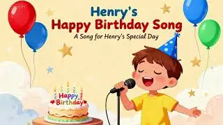 Henry&rsquo;s Birthday Song 🎉 | Personalized Kids Birthday Song for Boys | BabyJam