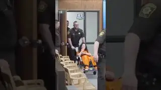 She Spoke 😳 Taylor Schabusiness Blows a Kiss 💋 While Restrained in Court #shorts #shortsvideo