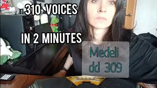 Drums medeli dd 309 310 voices in 2 minutes