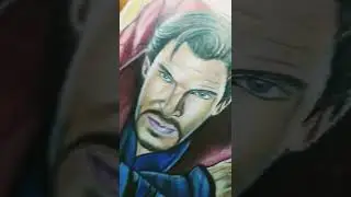 Doctor strange oil pastel drawing🎨 #shorts