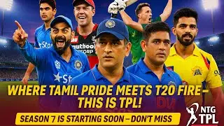 TPL Season 7&ndash;The Battle of Tamil Pride Begins! | Live Cricket Action | Powered by Nesty Tamil Gaming