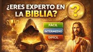 ¿Cuántos aciertos logras en este QUIZ BÍBLICO? 📖 | Preguntas que desafían tu fe
