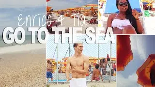 Enrico and Tia go to The Sea | VACATION VLOG
