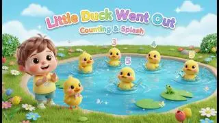 Little Duck Went Out &ndash; Nursery Rhyme, Counting, Colors, and Fun Pond Adventure