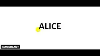 How to pronounce ALICE