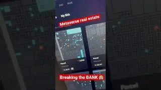 HOW EXPENSIVE IS METAVERSE REAL ESTATE?!?! BREAKING THE BANK! #crypto #metaverse #nft