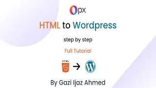 How to Convert HTML to Wordpress Theme |  HTML to Wordpress Full Tutorial for Beginners in Hindi