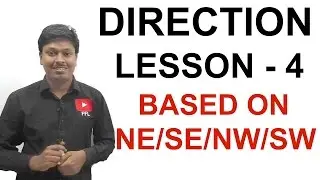 DIRECTION - QUESTIONS BASED ON SW/NW/SE/NE - LESSON 4