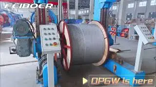 FEIBOER fiber _OPGW cable installation _Fibra optica cable #Optic #fiber #cable #Fibra #optica