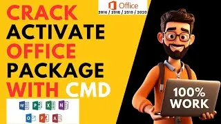 How To Activate Office Package With CMD 2016 / 2018 / 2019 / 2020