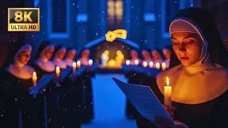Silent Moon Over the Abbey | Gregorian Chants for Restful Sleep ✝️ Holy