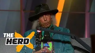 Shaq once stole Jimmy Goldstein's hat during a game | THE HERD