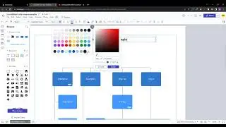 How to change the text color in lucidchart