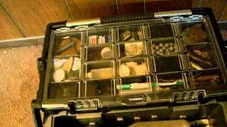 Muzzleloader shooting box.
