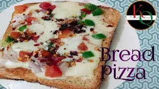 Bread Pizza Recipe//ब्रेड पिज़्ज़ा बनाने का आसान तरीका//2022