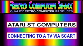 Connecting The Atari ST Range Of Computers, to a TV via Scart