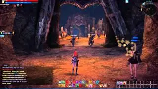TERA Online US Beta - Secret Base Instance Full Clear - 2 Manned Warrior/Mystic - Part 1