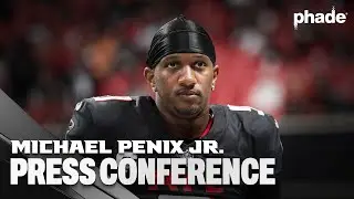 Atlanta Falcons Quarterback Michael Penix Jr. Postgame Press Conference | Falcons vs. Buccaneers