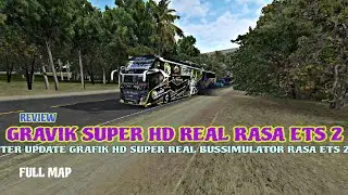 TES❗GRAVIK SUPER HD TERBARU RASA ETS 2 REAL DUNIA NYATA #bussimulatorindonesia  v 3.7.1