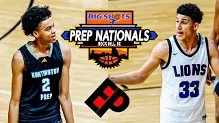 Winston Salem Christian School (NC) Vs Huntington Prep (WV): Big Shots Prep Nationals | HS SLAM