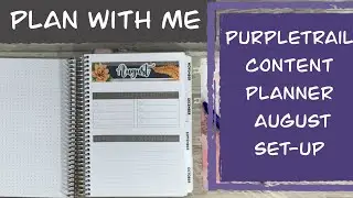 Content Planning with ME - PurpleTrail Planner - August