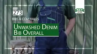 Denim Bib Overall, Rigid