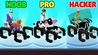 NOOB vs PRO vs HACKER in Scribble Rider