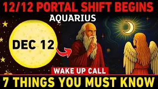 AQUARIUS ♒ 12/12 Lunar PORTAL Is OPEN &mdash; 7 Things You NEED To KNOW! (12 December 2025)
