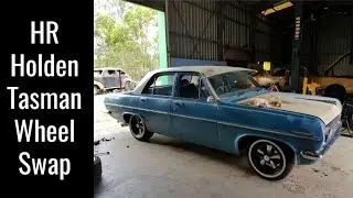 HR Holden Tasman Wheel Swap